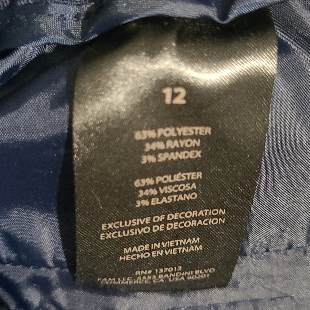 NWT BANANA REPUBLIC Tapered Pull On Pant 12